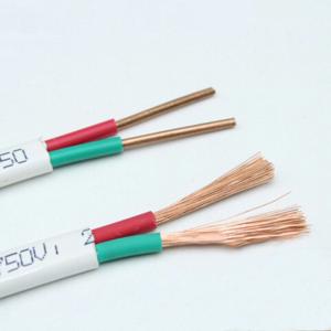 China PVC Copper Flat Twin Core Cable factory