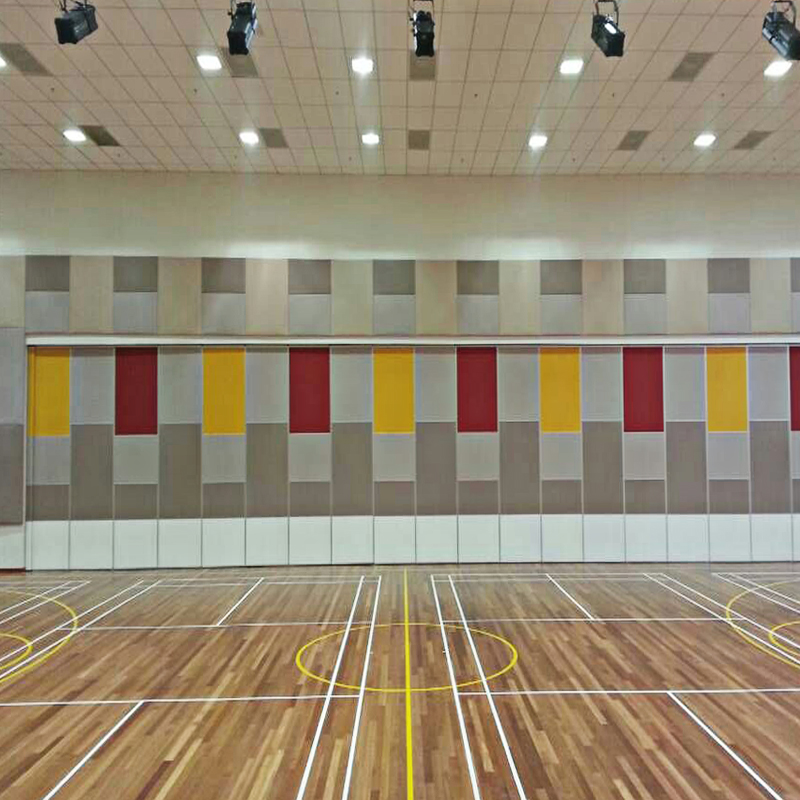 Aluminum Folding Acoustic Partition Wall , Sound Absorbing Movable Wall Systems