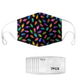 Colorful Pattern Adults Reusable Mouth Mask