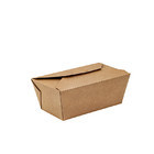 China Gold Foil Food Container Paper Box Waterproof And Oilproof 60gsm Or Customized Thickness factory