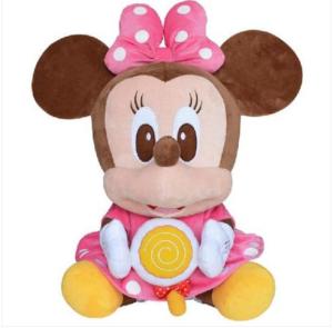 China Disney Big Head Minnie Mouse with Candy Plush Toys factory