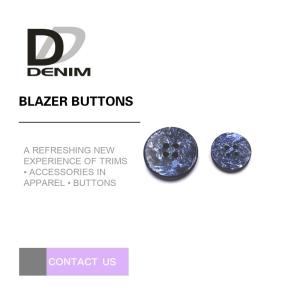 China Large Blazer Coat Buttons With Needle Detector Test For Casual Wear &amp; Suit factory