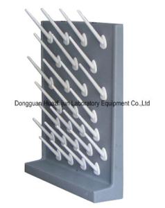 China White / Gray Laboratory Fittings Pegboards Single / Double Side Drip Shelves factory