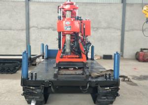 China Crawler Mounted Mobile Water Well Drilling Rig , XY-200 Portable Borehole Drilling Machine factory