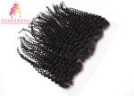 Ear To Ear 13x4 Lace Frontal Lace Human Hair , Brazilian Deep Curly Virgin Hair