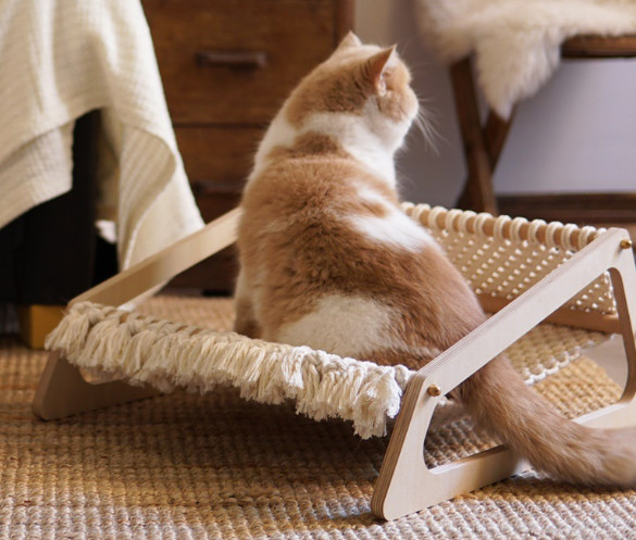 natural cat bed