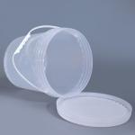 10L Plastic Paint Bucket With Metal Handle For Chemical Industry Silk Screen