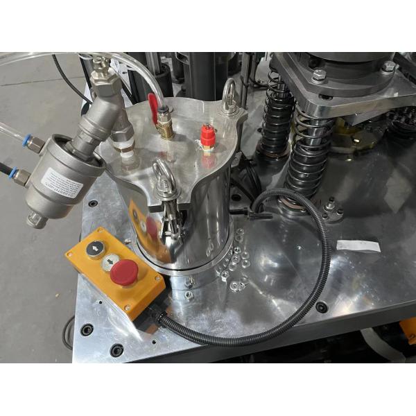 Fully Automatic Machine to Make Disposable Paper Cups with Copper Bar Cup Bonding and 0.4-0.5m3/min Air Source