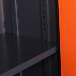 Orange 15 Drawers ISO9001 Mobile Tool Chest Workbench
