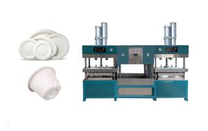China Manual Pulp Fiber Compostable Plates And Bowls Making Machine factory