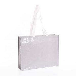 China Reusable PP Woven Shopping Bag for Business Shopping Custom Printing and Eco-Friendly factory