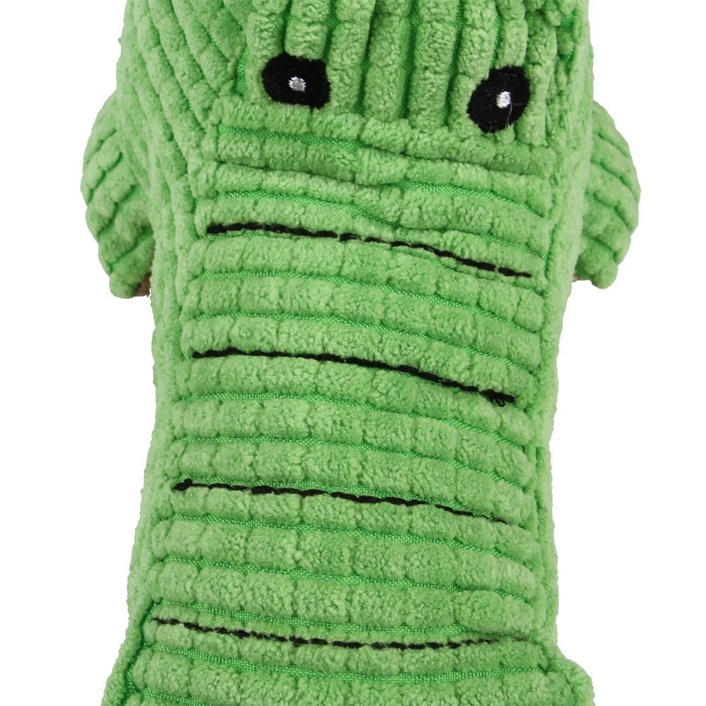 Crocodile Plush Voice Toy For Puppy Teeth Grinding / Cleaning