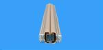 Waterproof Shower Door Side Seal Easy To Install Corrosion Resistance
