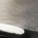 PVA Cold Water Soluble Non Woven Fabric Embossed Pattern For Embroidery