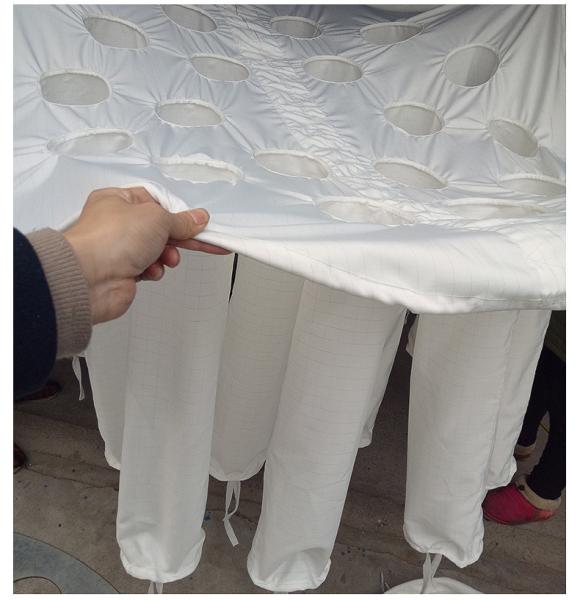Fluidized Bed Spirulina Powder Granulator Bag / Spirulina Powder Spray Drying