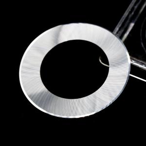 China 80x50x0.3mm Industrial Machine Knives For Tobacco Filter Rods Cutting factory