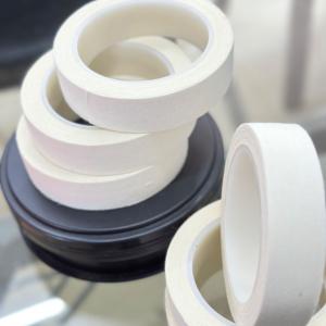 China Hand Tearable White Cotton Hot Melt Tape 280mic 15mm-25mm For Cool Storage factory