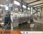 Food Grade SUS304 Nuts Roaster Machine Continuous Commercial Peanut Roasting
