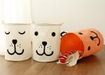 Foldable washing laundry clothes basket toy storage bag large box customizable