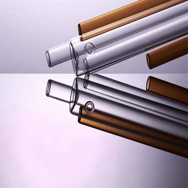 Hydrolytic Resistance 5.0 Borosilicate Glass Tube Clear Amber Glass Tube USP