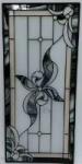 Door Leaded Glass Patina Caming Decorative Front Door Glass Inserts 1" thick