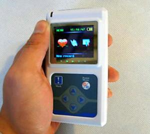 China Dynamic Mobile Ultrasound Machine 24 Hours Monitoring ECG Holter 2×AA Battery factory