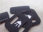 SGS Custom Clothing Patches Reflective Silver Logo Printed On Hypalon Material