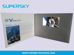China Multi Player Automatic Video Gift Card Video Leather Production Business Cards factory