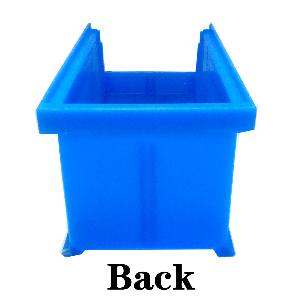 Recycled Plastic Tote Bins Organizer Screw Storage 175x102x80mm