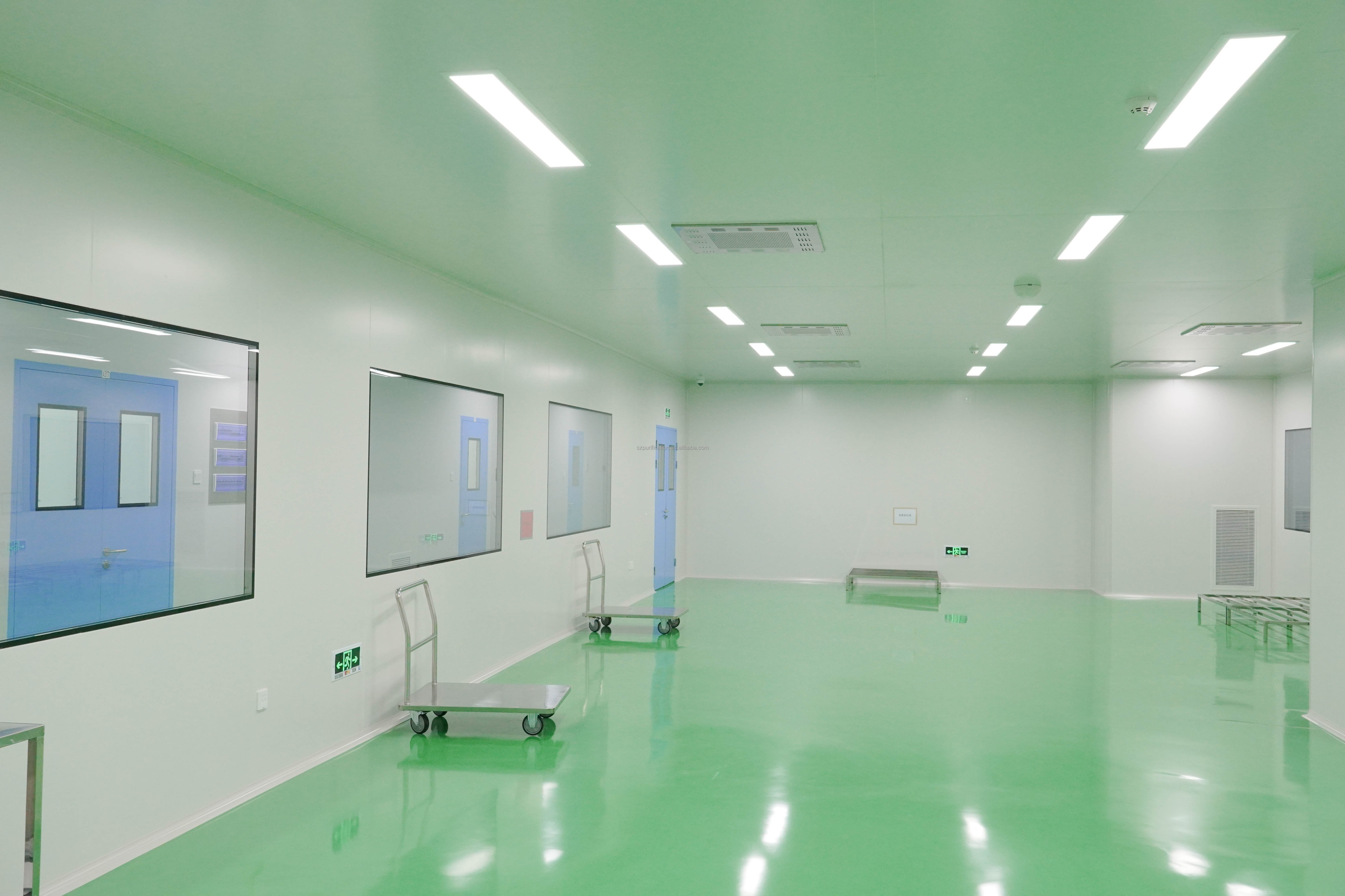 Cleanliness Biological Modular Cleanroom HVAC System Laboratory Clean Room