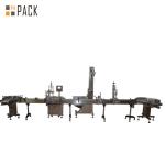 Automatic Eliquid Filling Capping Machine Smooth Bottle Labeling
