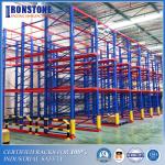 OEM Adjustable Steel Drive-in Pallet Rack For Cold Warehouse Storage