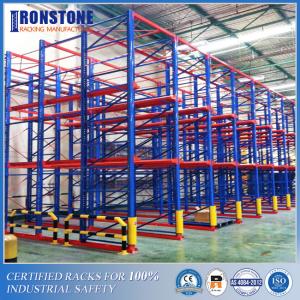 China OEM Adjustable Steel Drive-in Pallet Rack For Cold Warehouse Storage factory