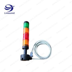 China 4 Layer Waterproof LED Signal Tower Light LIYY 6C - 0.25 Cable PVC Material factory