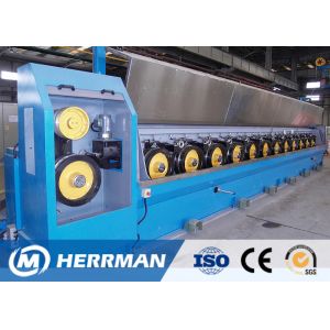 Double Wires Aluminum Alloy Rod Breakdown Machine Separate Motor Driving