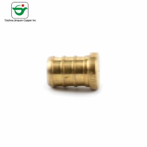 China 1''X3/4'' Pex Barb Fitting 200psi Brass Threaded End Plug factory