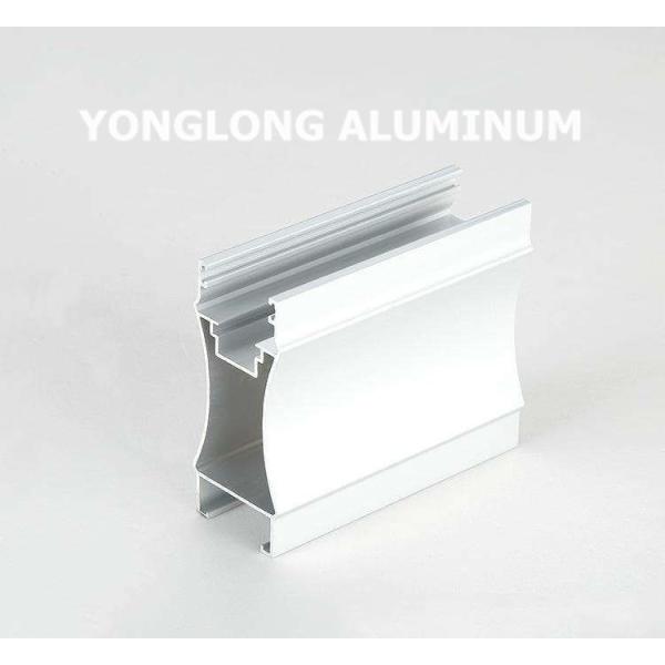 Machinable Anodized Aluminum Curtain Wall Extrusions , Oval Aluminium Tower