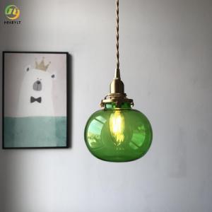 China E14 D13cm Contemporary Glass Pendant Lights Various Color Available factory