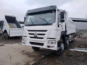 China Used Commercial Dump Trucks 6 Cylinders In Line 371hp 8×4 SINOTRUCK HOWO ZZ3317 Second Hand Truck factory