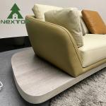 Custom Interior Luxury Sofa Furniture Elegant Curved Floor Seating Sofa