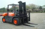 8 Ton Diesel Powered Forklift 4wd Forklift Pallet Truck 18 Months Warranty