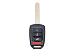 China Black Honda Civic Remote Head Key FCC ID MLBHLIK6-1TA 4 Button 433 Mhz Plastic Material factory