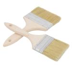 Wood Handle Natural Bristle Paint Brush Epoxy Glue For Decoration Painting