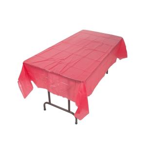 China Heavy Duty Disposable Plastic Tablecloths , Disposable Rectangular Tablecloths factory