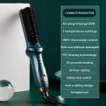 Jiuoaky Purple Negative Ion Hot Comb Straightener With Built In Comb Accessories
