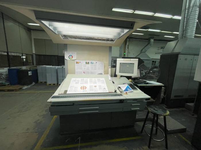 Used Heidelberg CD102-5+L Offset Printing Machine with Coater 2006 Model