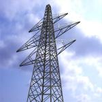 Hot Dip Galvanized Steel Transmission Tower For Electricity Transmission Line