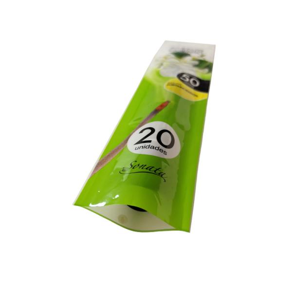 China Custom Order Accepted Smell Proof 1pcs Pre-Roll Plastic Tubes Packaging Sachets factory