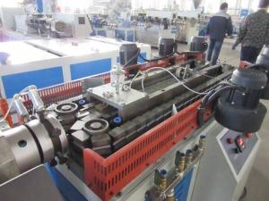 China SJ Series Single Screw PVC/PE/PP Single Wall Corrugated Pipe Extrusion Machine Line factory