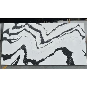 China Zebra Stripes Best Place To Buy Quartz Countertops Wall Tile Design Style factory
